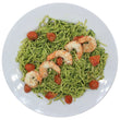 Kale Walnut Pesto Pasta with Wild-Caught Shrimp