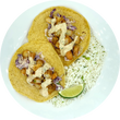 Baja Shrimp Tacos with Creamy Slaw & Cilantro Lime Rice
