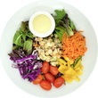 Rainbow Salad with Chickpeas