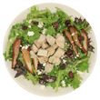 Roasted Pear & Chicken Salad w/ Maple Pecans