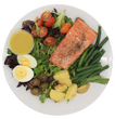 Wild-Caught Salmon Nicoise Salad